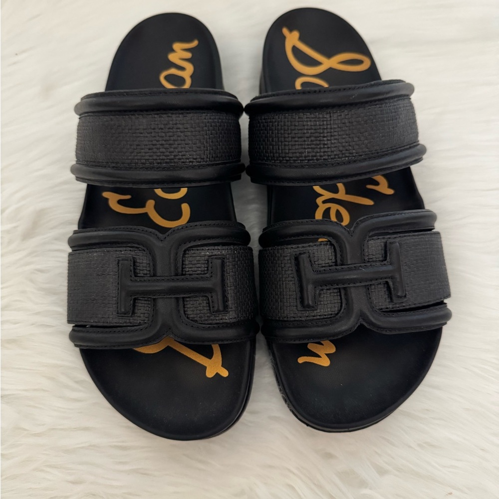 Brand New Sam Edelman Rowan Platform Slide Sandal - Size 9 - Black